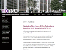 Tablet Screenshot of horsa.org.uk